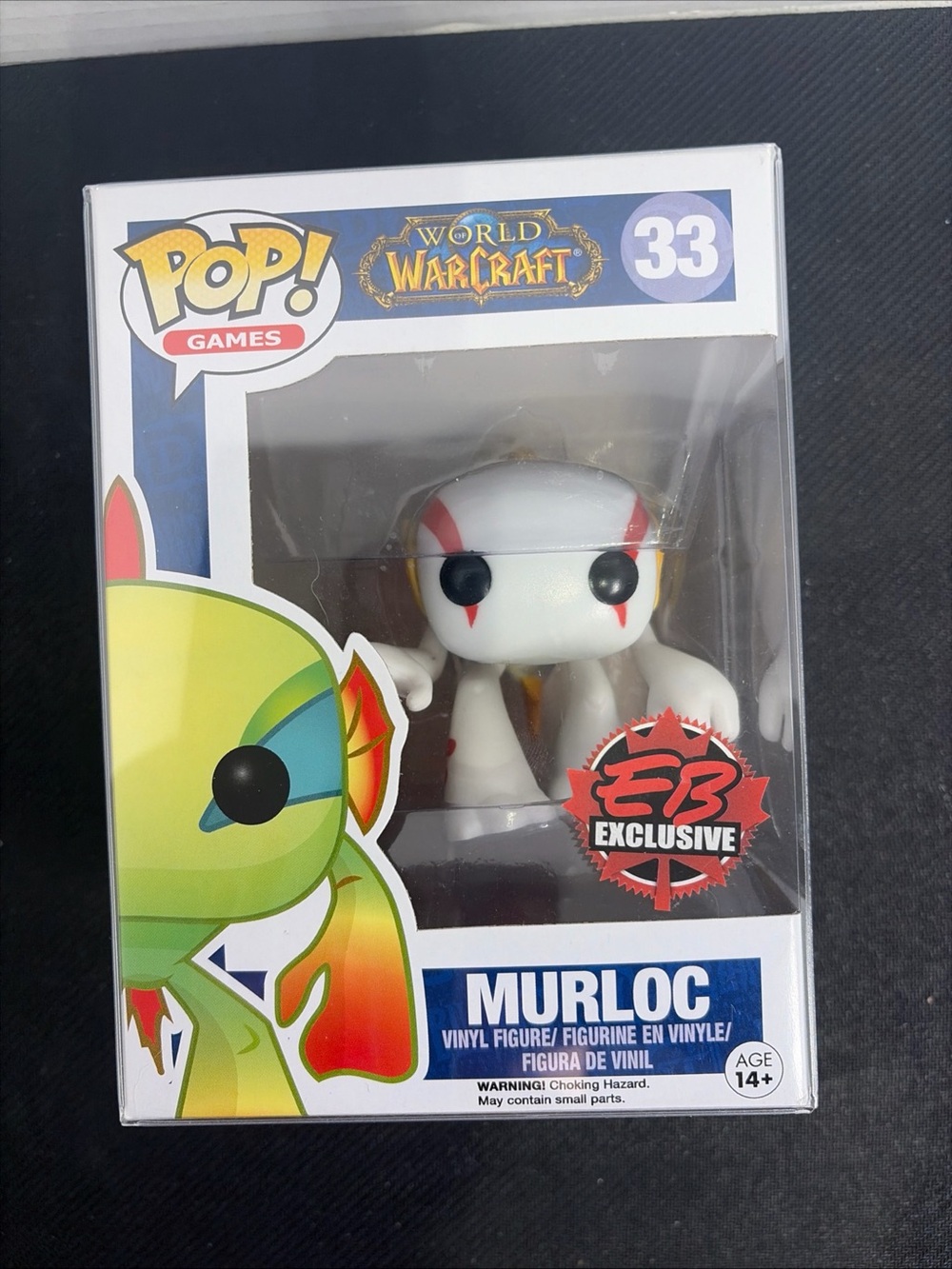 Funko Pop Murloc #33 EB Exclusive World of Warcraft Vinyl Figure w/ Protector